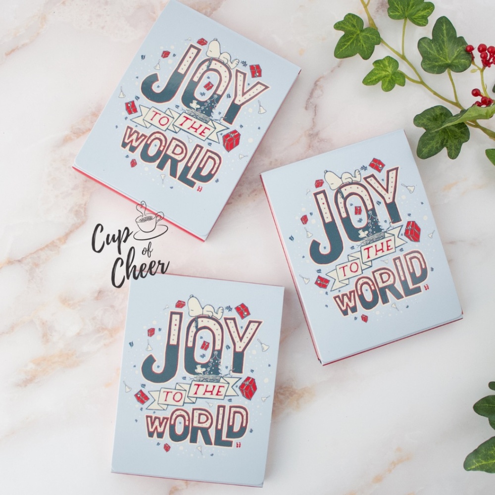 ✨$3 add on! 🎄Joy to the World Mini Notepads